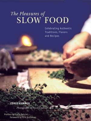 cover image of The Pleasures of Slow Food